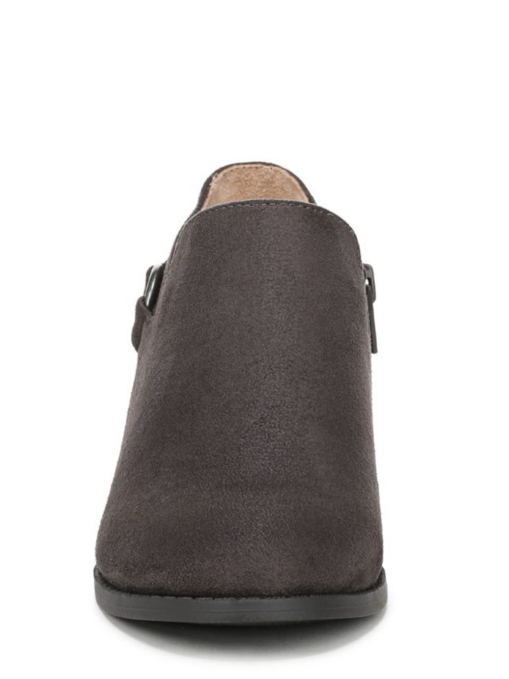 ♥️♥️ LifeStride Women's Brianna Ankle Boot Stone Grey Microsuede US 10 - Picture 4 of 9